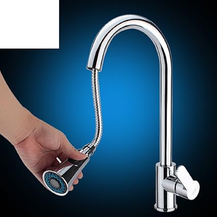 Total Copper Cold Hot Water Replacement Faucet Pulling The