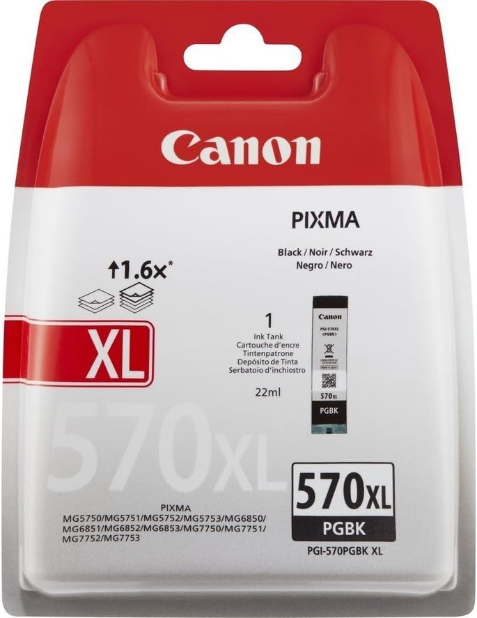 CANON Blister PGI570XL Ink Cartridge Black Amazon.co.uk Office