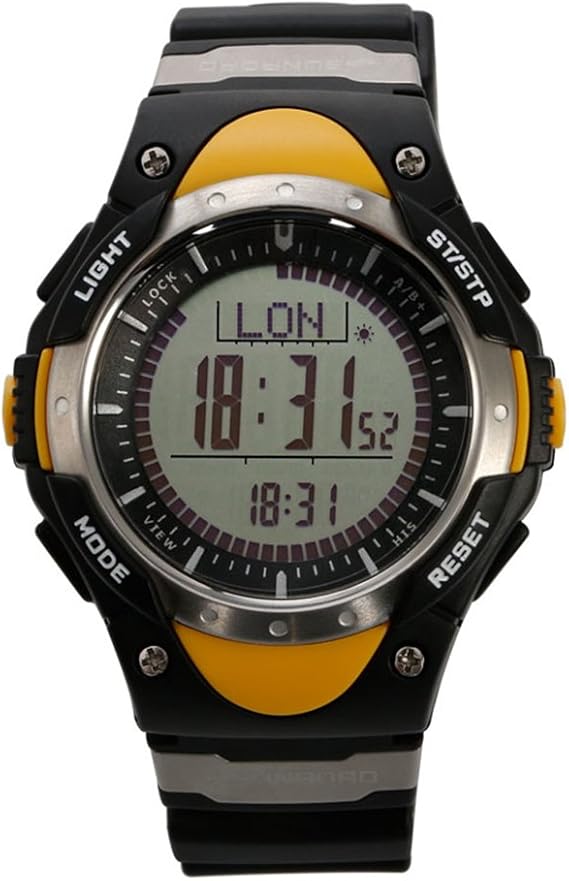 Pyle Montre Digitale Multifonction Sport Smart Fit Unisexe Entraînement Sportif Fitness Tracker avec Altimètre, Baromètre, Boussole, Minuterie, Météo