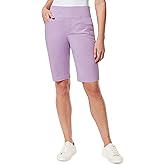 Gloria Vanderbilt Womens Amanda Pull on Capri Petite