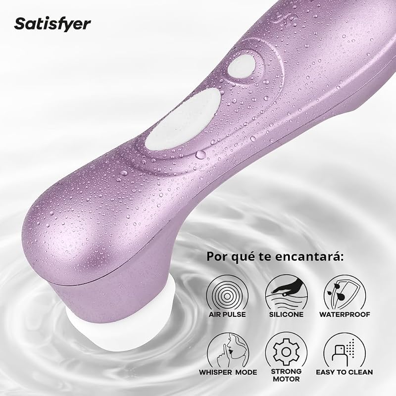 Vibrador vibratório satisfyer pro 2 | silêncio forte estimulação clitoriana | brinquedo sexual extremamente erótico | vibrador de ondas de pressão com vibrações | brinquedo estimulador feminino