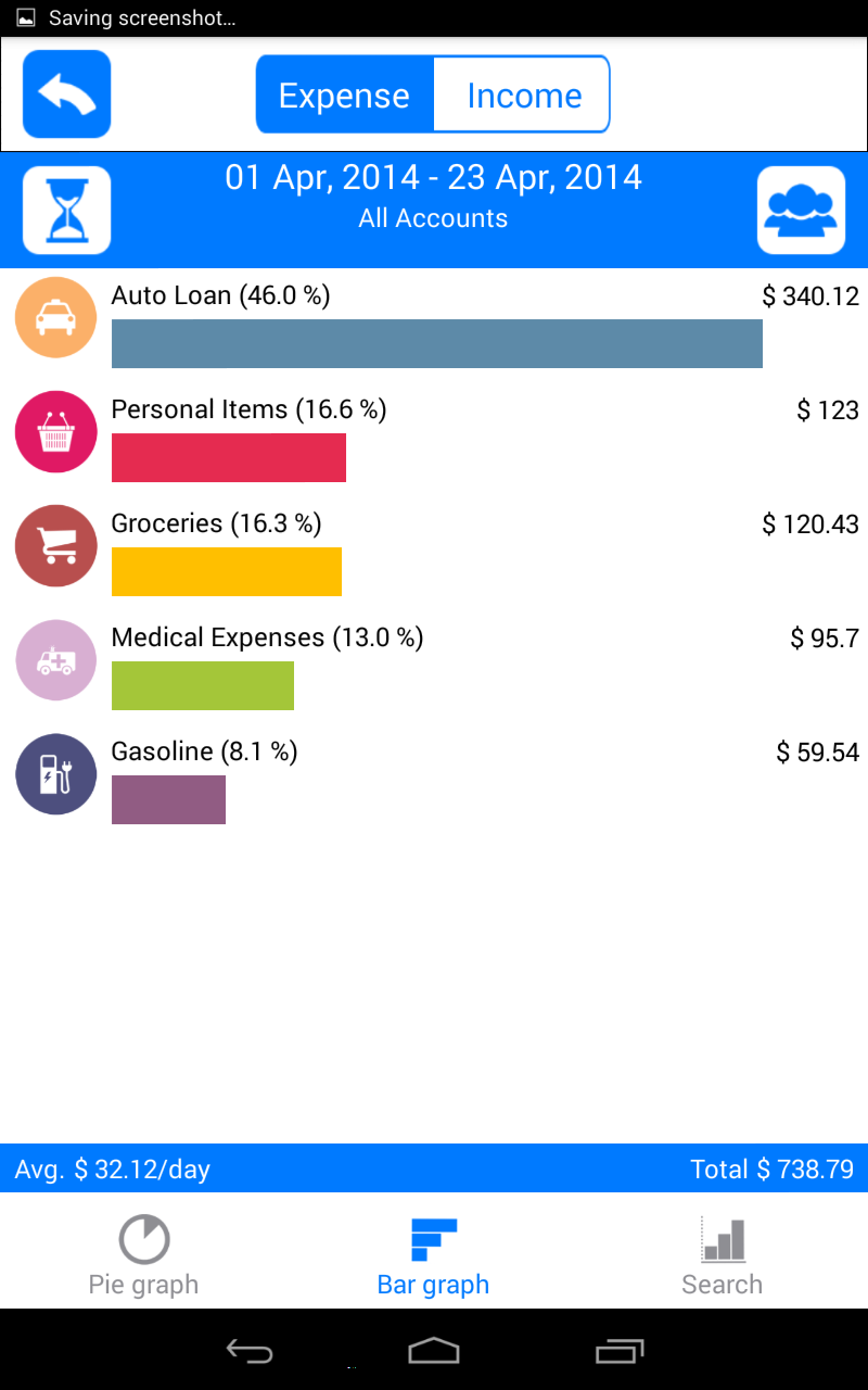 Money Log : Budget Manager (Kindle Tablet Edition)