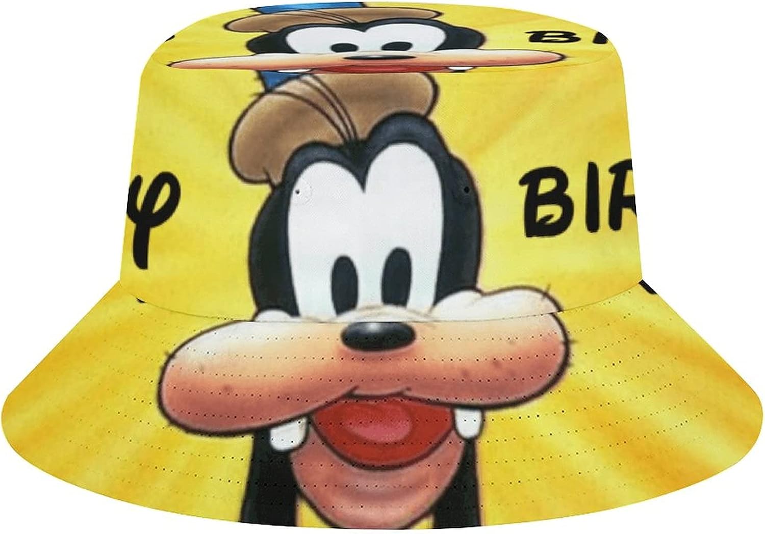 VJSDIUD Happy Birthday Goofy Unisex Bucket Sun Hat for Men Women for