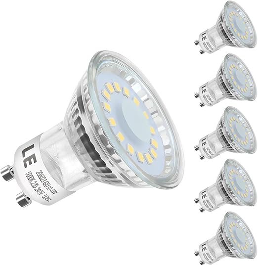 LE Lighting EVER GU10 Ampoules LED GU10 4W, Equivalent à 50W Ampoules