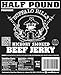 Buffalo Bills 8oz Premium Hickory Beef Jerky Pieces (hickory smoked jerky in random size pieces)
