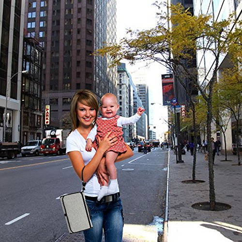 image for Baby Portable Diaper Changing Pad - Zoda Infants Portable Changer Mat 