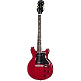 Epiphone Inspired by Gibson Les Paul Special Double Cut, Cherry Red with Bag