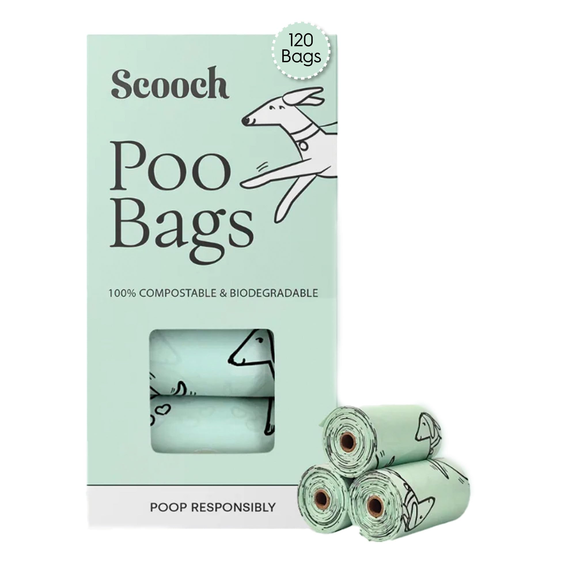 Scooch Biodegradable & Compostable Poo Bags