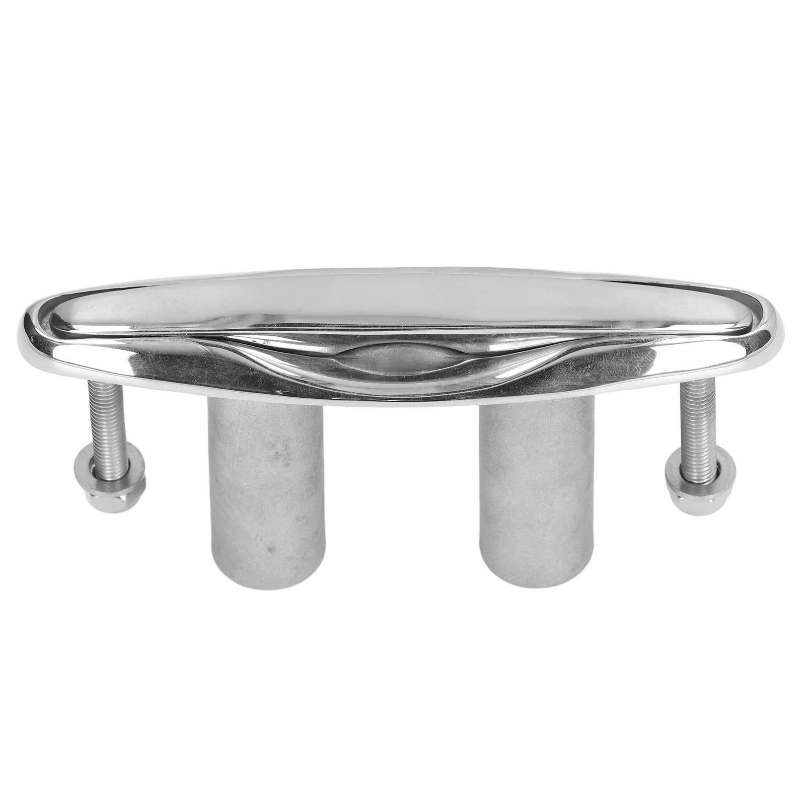 Holigie Boat Cleats, Stainless Steel Boat Cleats M6 Thread Pull up Adjustable 5in, Boat Dock Cleats for Fixing Dock and Anchor Line
