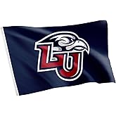 Desert Cactus Liberty University LU Flag - 3 x 5 Feet Flames Banner, Indoor/Outdoor Durable Fabric, 100% Polyester Design (Style 1)