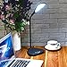 GOOLOO Dimmable LED Desk Lamp, Eye-Care Table Light 8W（Stepless Dimming, 3 Color Temperatures，40-Min Timer, Touch-Controlled）for Kids, Relaxation, Reading, Studying, Working