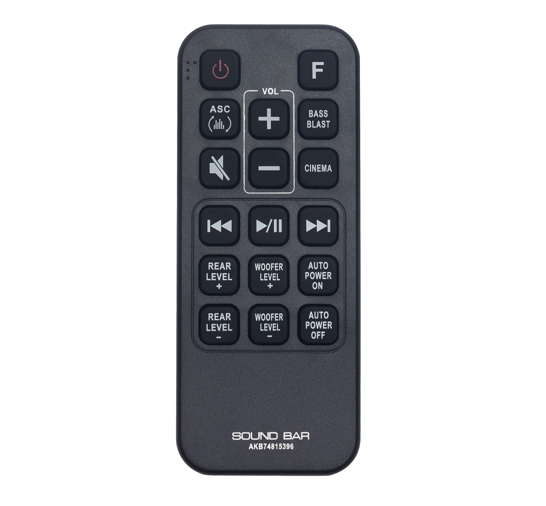 AULCMEET AKB74815396 Theater Speaker System Replaced Remote fit for LG Soundbar DJ4Y-S SJ4Y LASC58R SH4Y SJ4YS DJ4YS LASC47 SJ4R Audio System