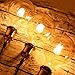 INNOCCY Solid Lamp Socket E26/ E27 Vintage Industrial Edison Pendant Ceramics Light Socket Antique Brass Color, Pack Of 4