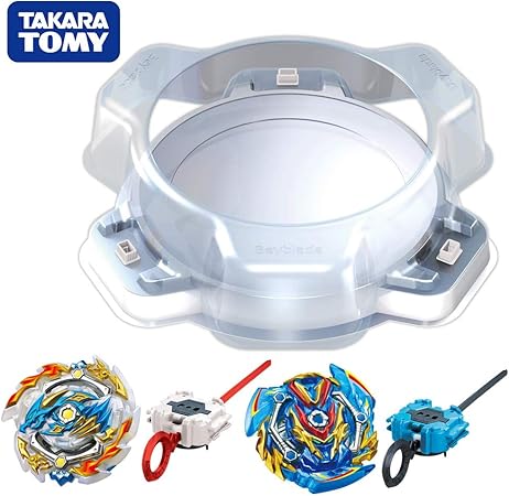 Amazon ベイブレードバースト Gt B 136 ガチンコバトルセット バトルスタジアムと2つのベイブレード付き エースドラゴン スラッシュヴァルキリー 改造対戦型トイ おもちゃ