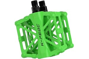 TXJ Sports Bike Pedals 9/16" Bicycle Pedals Mountain Bike, Aluminium Lightweight Platform Pedals for BMX MTB Road Bikes