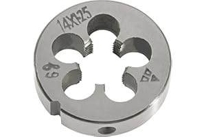 Aceteel M14 x 1.25 Metric Round Die, Machine Thread Die M14 X 1.25mm Right Hand