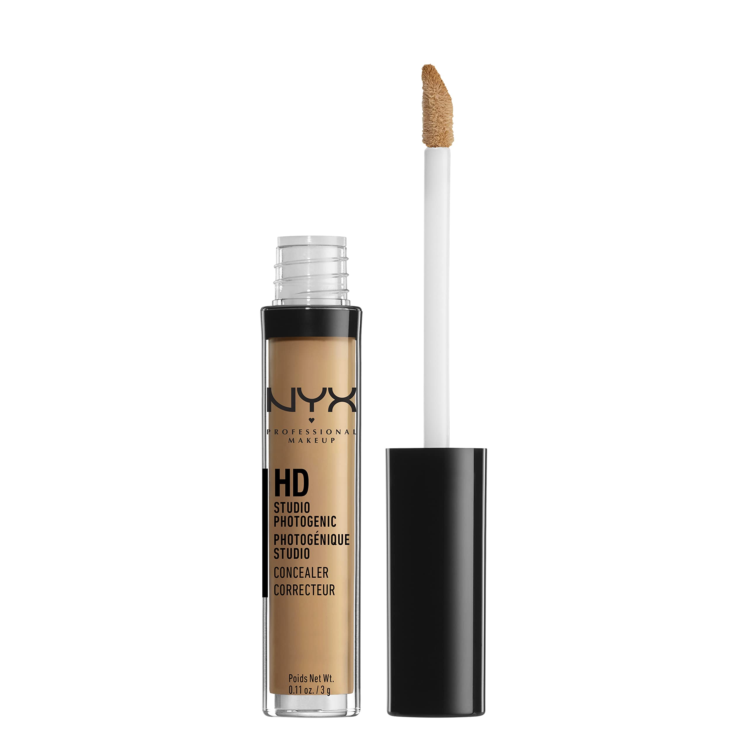 NYX Professional Makeup HD Photogenic Concealer Wand, For all skin types, Medium Coverage, Shade: Tan
