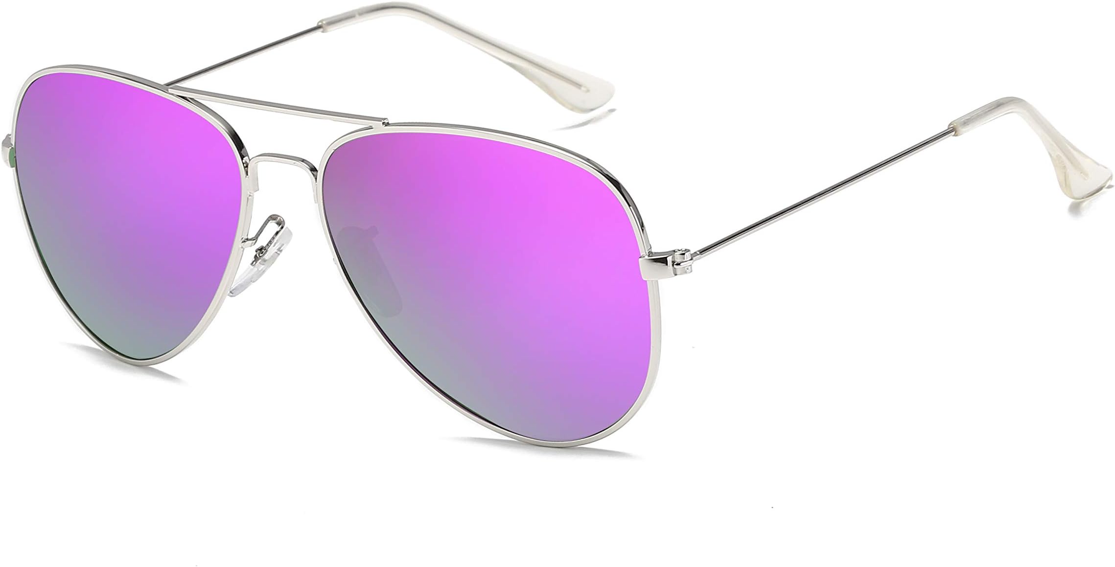 SIPU Classic Polarized UV400 Aviator Sunglasses Fashion Clear Glasses Men Women
