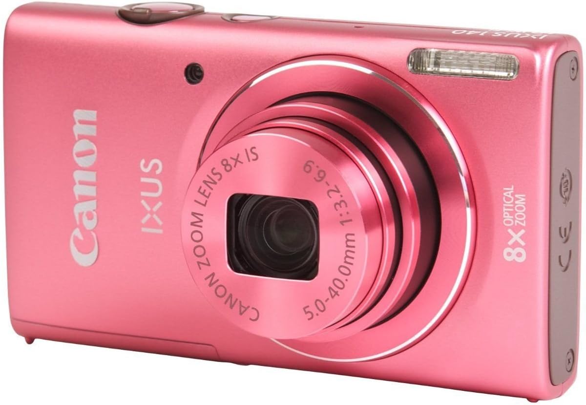 Canon IXUS 140 HS WIFI Camera Pink 16MP 8xZoom 3.0LCD Amazon.co.uk Camera & Photo