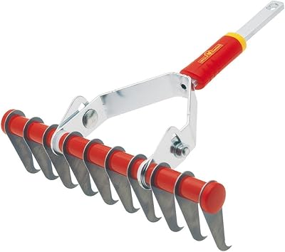 Wolf-Garten UGM Moss Removal Rake with ZM170 Ash Handle Multi Change