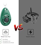 Diyife Dog Clicker 2 Pack Green Pink with Wrist Strap Pet Training Clickers view 3