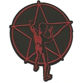 C&amp;D Visionary RUSH Starman Patch, Red &amp; Black