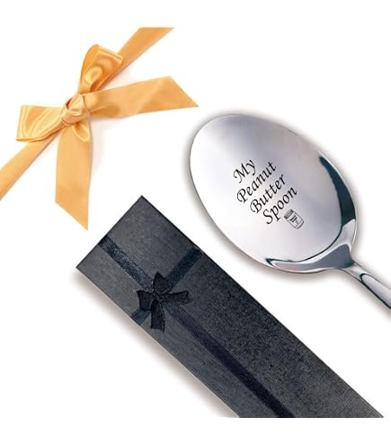 Dad's Peanut Butter Spoon - Engraved Stainless Steel Long Handle Coffee Spoon, Funny Gift For Fathers, Peanut Butter Lovers - View #11