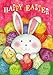 Happy Easter House Flag Holiday Briarwood Lane 28