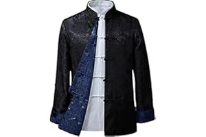 Men Chinese Dragon Shirt Kung Fu Coats China Year Tang Suit Traditional Clothing For Men Jackets Hanfu Men Clothing