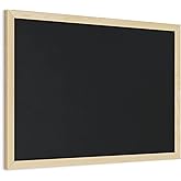 U Brands Chalkboard, 17 x 23 Inches, Birch Wood Frame (310U00-01)