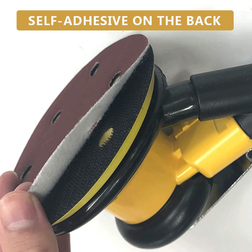 Discos Hook and Loop TIMESETL Disco de Lija 80 Piezas Discos de Pulir