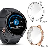 Savvies Verre Trempé Pour Garmin Vivoactive 3 Music (3 Pièces) Vitre Protection Ecran, Film Trempé De Verre, Dureté 9H