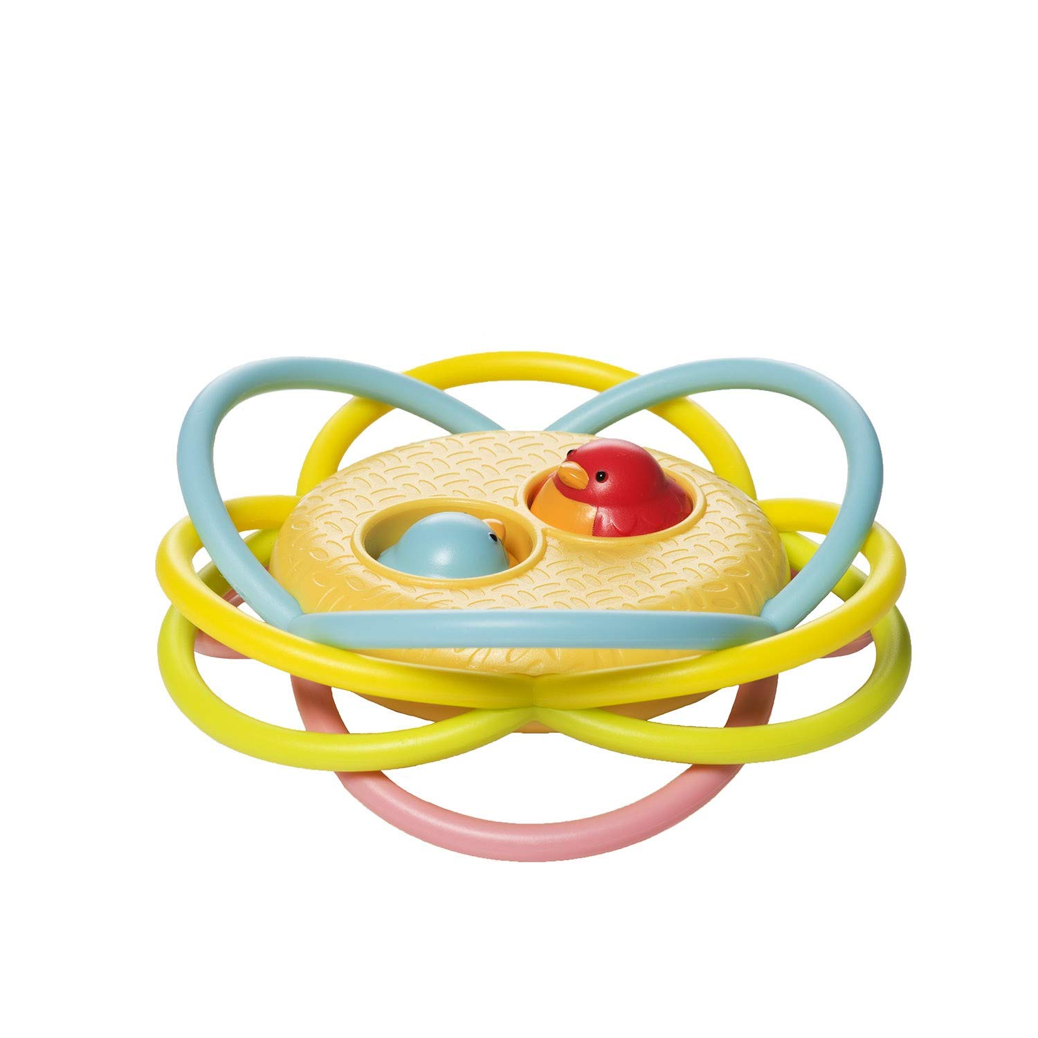 Manhattan Toy Birdie Hide-N-Seek Baby Teething and Sound Activity Toy