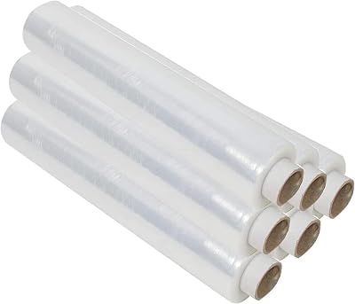 Aspect Heavy Duty Pallet Wrap 400mm x 250m Clear Pack of 6