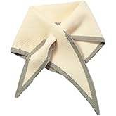 Keridean Women Winter Pashmina Triangle Scarf Shawl Wraps Knit Scarves Warm Cardigan Shoulder Top Wool Cold Weather Wraps