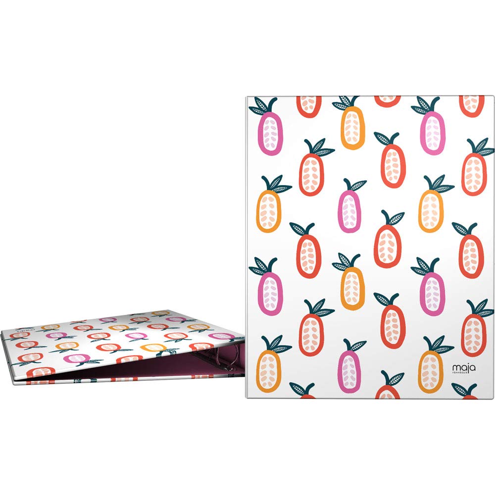 Grafoplás 88141987 Fiffi Bastille Collection 4-Ring Binder 25mm Cocoa Bean, A4