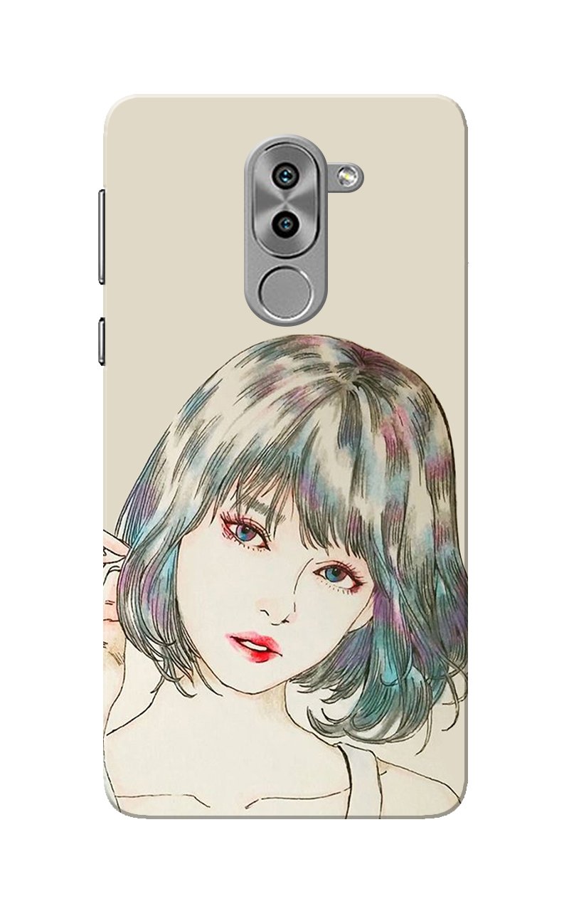Caseria Anime Girl With Short Hair Slim Fit Hard Case Amazon In
