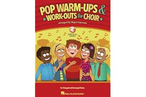 Pop Warm-Ups for Choir by Roger Emerson Book with Online Audio | Vocal Exercises with Classic Rock and Pop Songs | Choir Sheet Music Songbook for Middle and High School | Choral Technique Guide