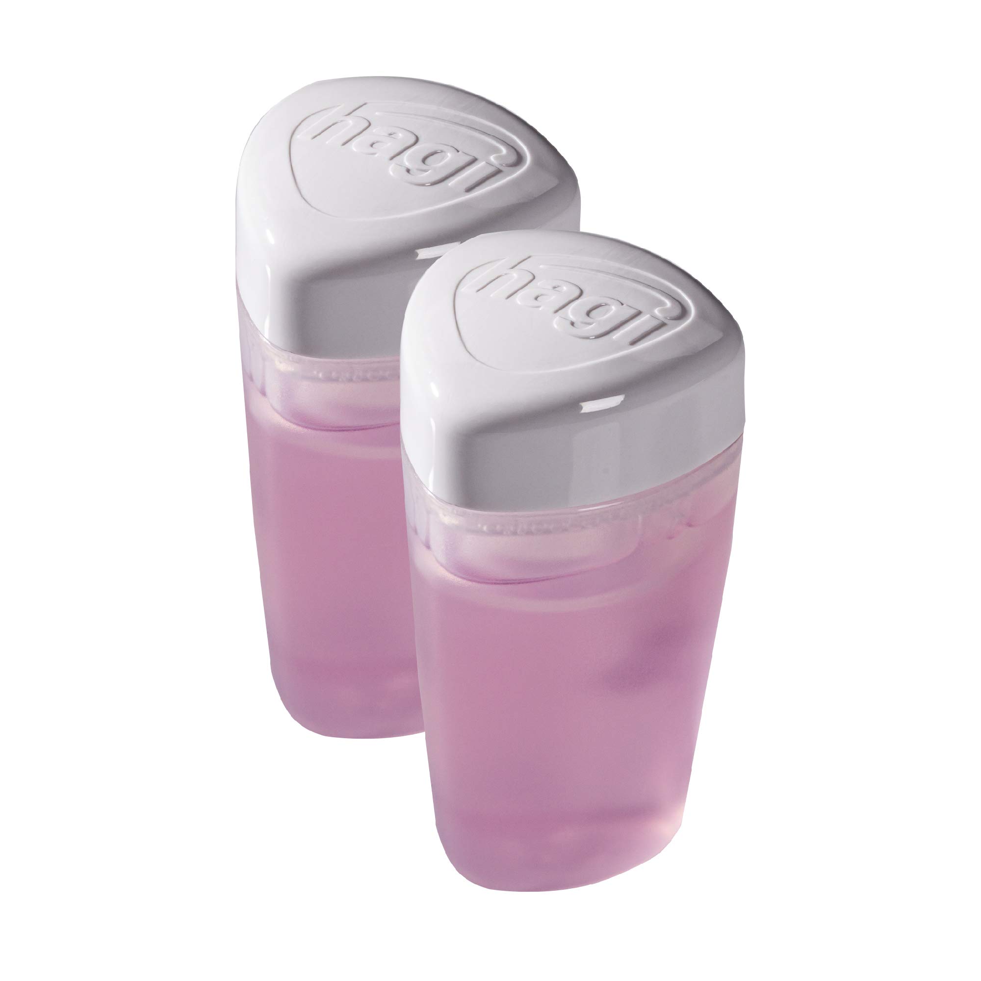 hagi Care & Cleansing Foam: mini Refill for the hagi mini Foam Dispenser (Double Pack 2 × 30 ml)