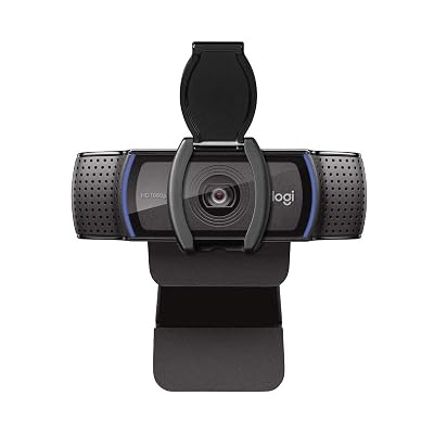 Computer Webcam C920S HD Pro with Privacy Shutter - 1080p Streaming Widescreen Video Camera - Built in Microphone for Recording, for Computer Desktop and Laptop