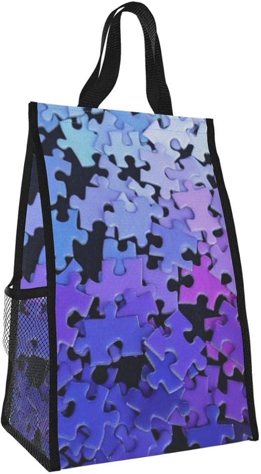 jigsaw tote bag
