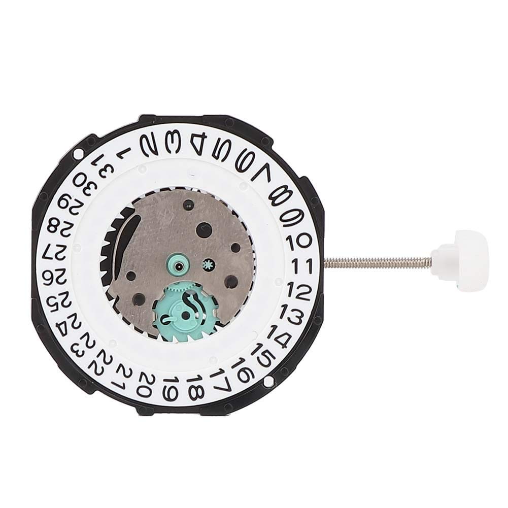 Fashion Quartz Replacement Watch Movement, Watch Movement Parts and Accessories + Replacement Movement for Watch, Watch Movement SingleDouble Calendar (Style 1)