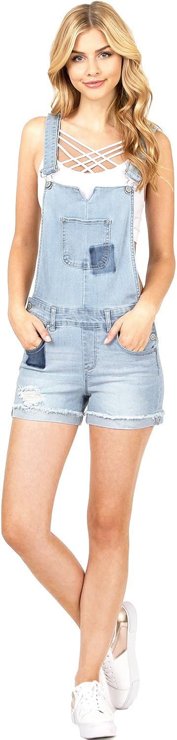 celebrity pink overalls shorts