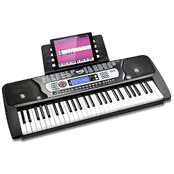 RockJam 54 Key Keyboard Piano with Power