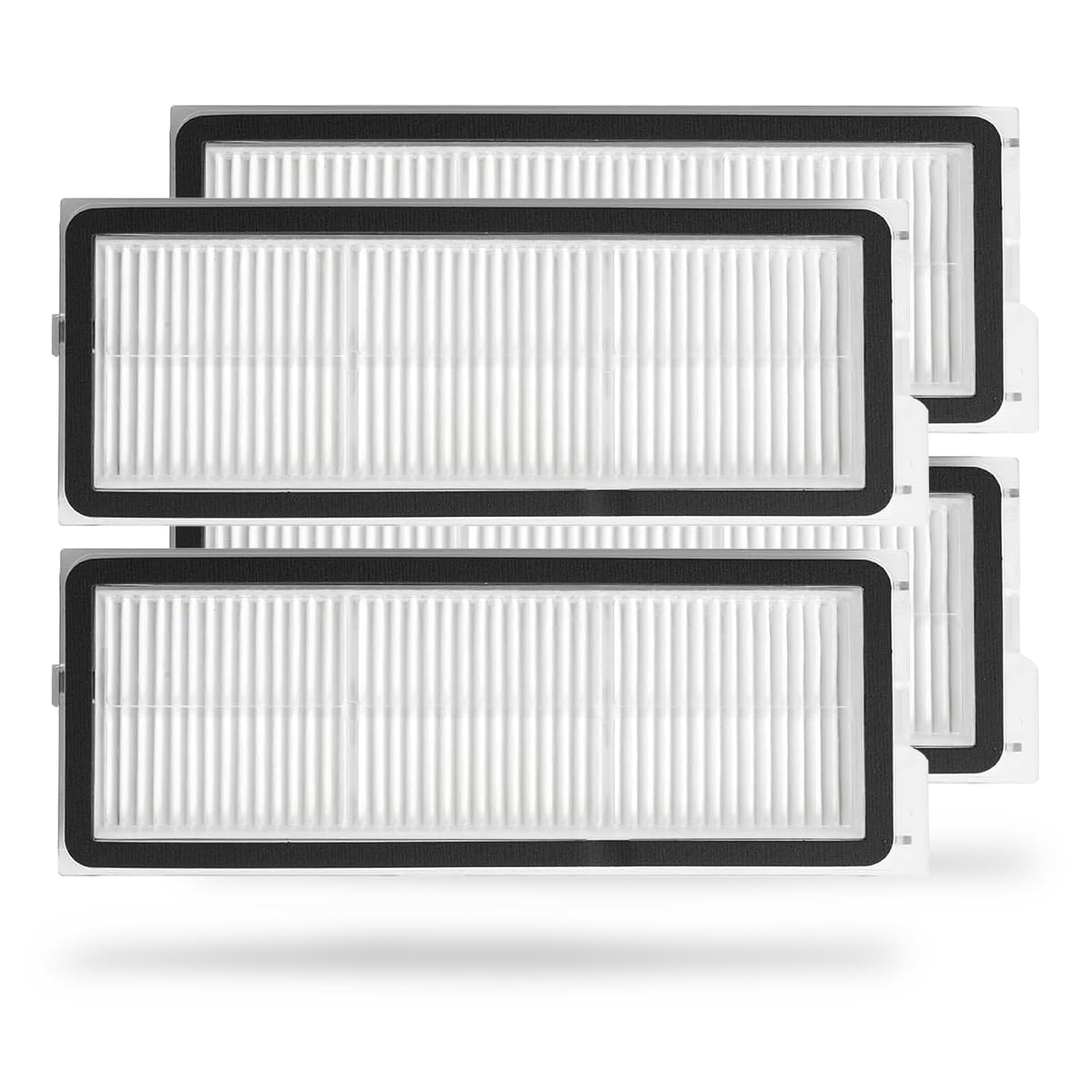 Photo 1 of 4Pack Washable Filter Replacement Parts For Roborock Qrevo MaxV,Qrevo S,Qrevo Plus,Qrevo Pro,Qrevo Curv,Qrevo Curv S5X,Qrevo Edge,Qrevo Edge S5A,QV35A Robot Vacuum Cleaners, High Efficiency Filters