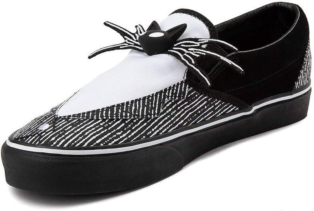 vans x the nightmare before christmas slip on jack & sally skate shoe