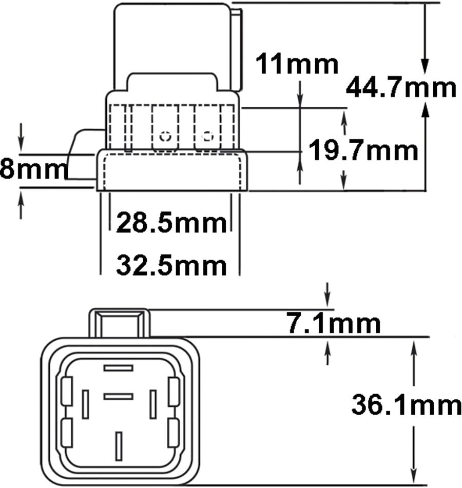 HELLA 007794301 Cover with Weatherproof Mini ISO Relay: Automotive