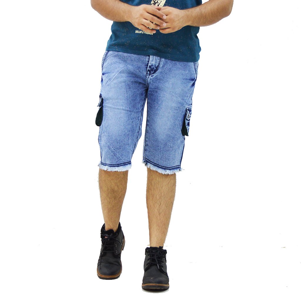 green denim shorts mens