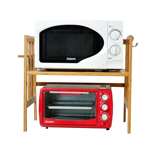 LINPINGWBLJ Estantes de Cocina Estante para Horno de microondas ...