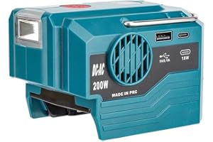 Minhe User Friendly 200W Power Inverter Generator Made For For Bosch 18V Batteries, Convenient Outdoor Solution(BS-120V)